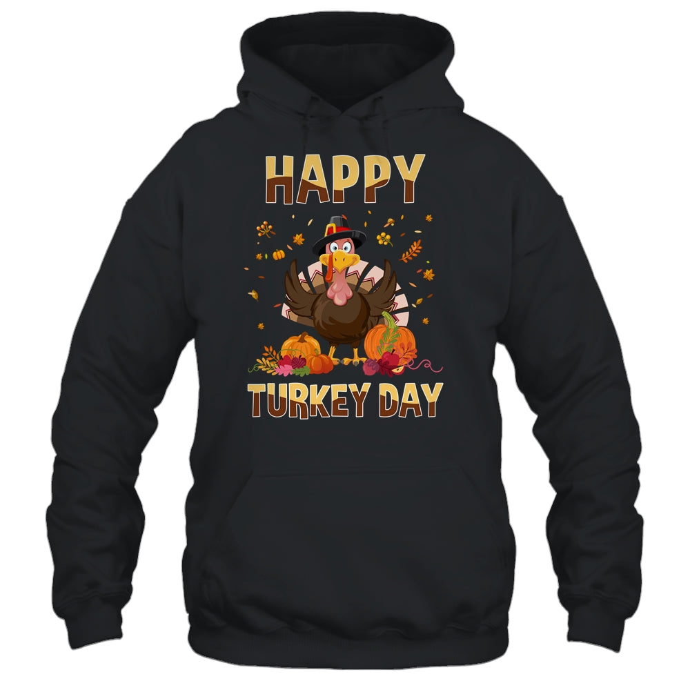 Thanksgiving Holiday Present Happy Turkey Day T-Shirt & Hoodie | Teecentury.com