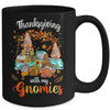 Thanksgiving With My Gnomies Friends Happy Fall Funny Truck Mug | teecentury