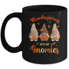 Thanksgiving With My Gnomies Funny Autumn Gnomes Lover Mug Coffee Mug | Teecentury.com