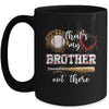 Thats My Brother Out There Baseball Sister Funny Mug | teecentury