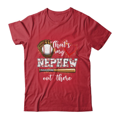 Thats My Nephew Out There Baseball Aunt Auntie Mothers Day Shirt & Tank Top | teecentury