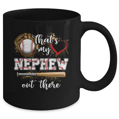 Thats My Nephew Out There Baseball Aunt Auntie Mothers Day Mug | teecentury