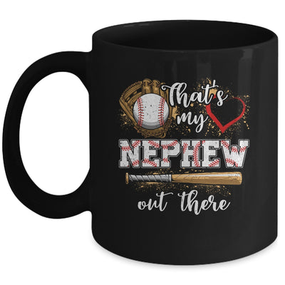 Thats My Nephew Out There Baseball Aunt Auntie Mothers Day Mug | teecentury