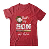 Thats My Son Out There Baseball Mom Dad Fathers Mothers Day Shirt & Tank Top | teecentury