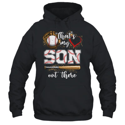 Thats My Son Out There Baseball Mom Dad Fathers Mothers Day Shirt & Tank Top | teecentury
