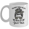 The Best Things In Life Mess Up Your Hair Motorcycle Mug | teecentury