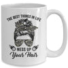 The Best Things In Life Mess Up Your Hair Motorcycle Mug | teecentury