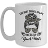 The Best Things In Life Mess Up Your Hair Motorcycle Mug | teecentury