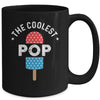 The Coolest Pop Funny Dad Popsicle Fathers Day Mug Coffee Mug | Teecentury.com