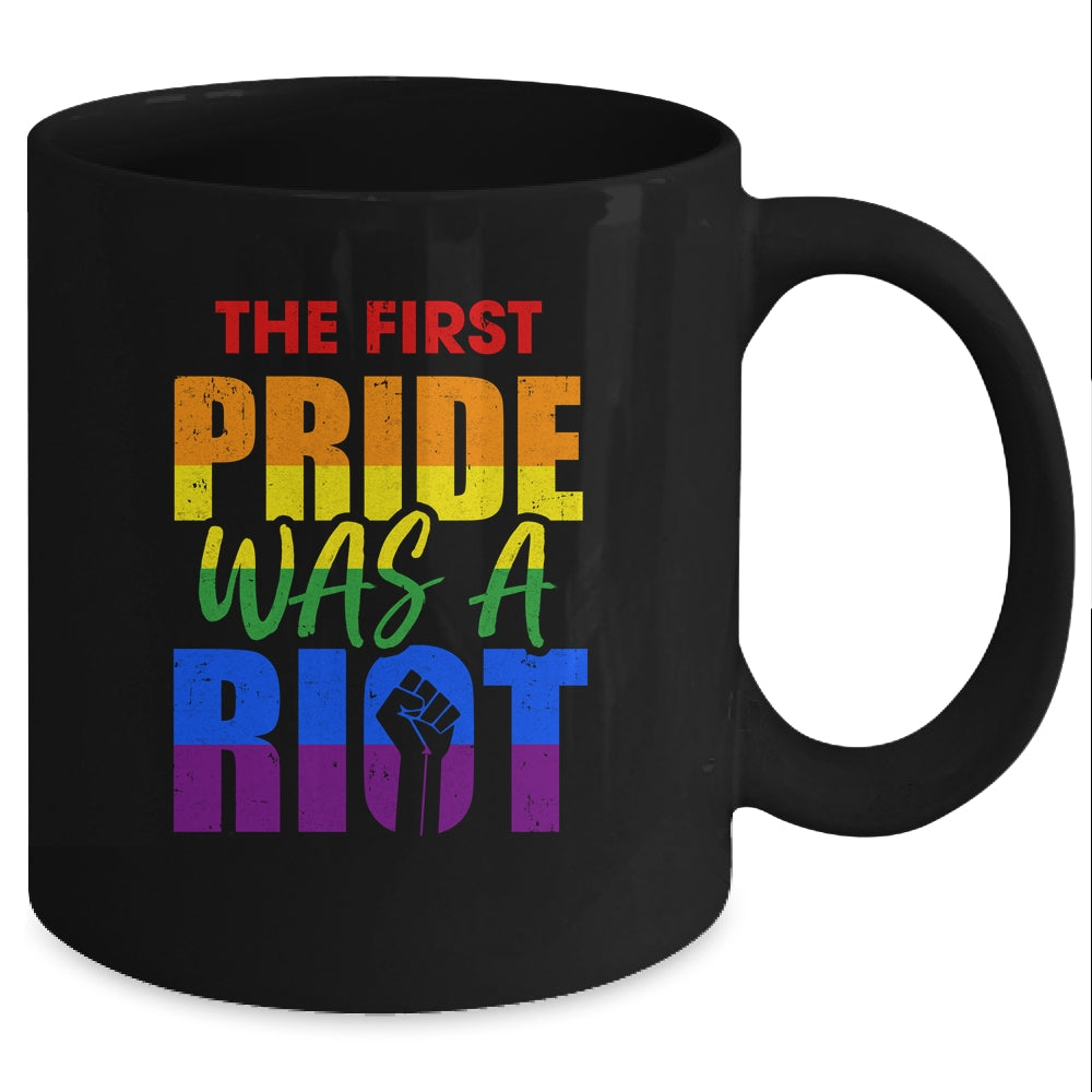 The First Pride Was A Riot 1969 LGBTQ Mug Coffee Mug | Teecentury.com