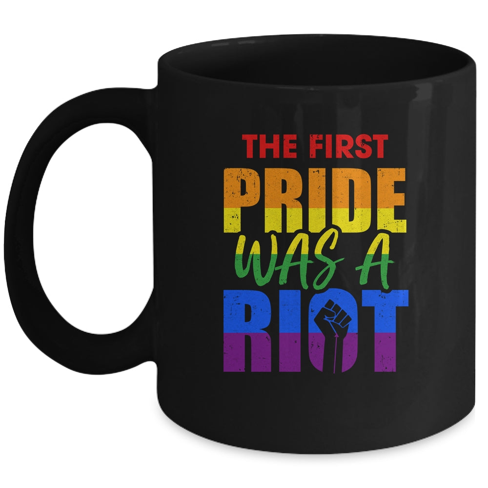 The First Pride Was A Riot 1969 LGBTQ Mug Coffee Mug | Teecentury.com