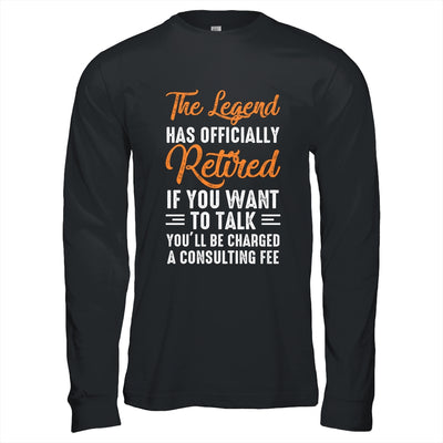 The Legend Has Officially Retired Retiree Retirement T-Shirt & Hoodie | Teecentury.com