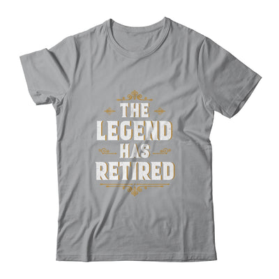 The Legend Has Retired Retirement Gifts For Men Women 2022 T-Shirt & Hoodie | Teecentury.com