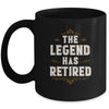 The Legend Has Retired Retirement Gifts For Men Women 2022 Mug Coffee Mug | Teecentury.com