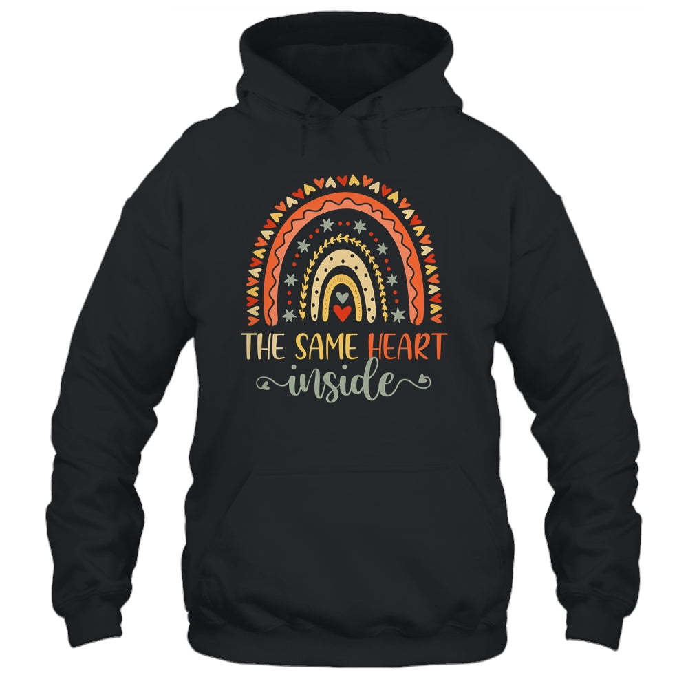 The Same Heart Inside Black History Month Juneteenth T-Shirt & Hoodie | Teecentury.com