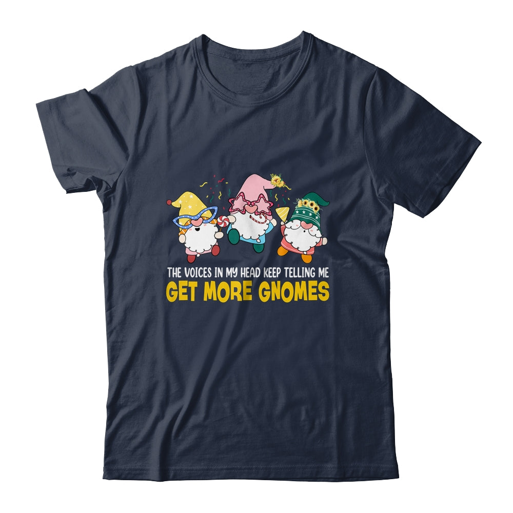 The Voices In My Head Keep Telling Me Get More Gnomes funny Shirt & Tank Top | teecentury
