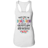 They Call Me Bonus Mom Because Partner In Crime Mothers Day T-Shirt & Tank Top | Teecentury.com