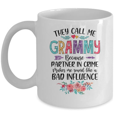 They Call Me Grammy Because Partner In Crime Mothers Day Mug Coffee Mug | Teecentury.com