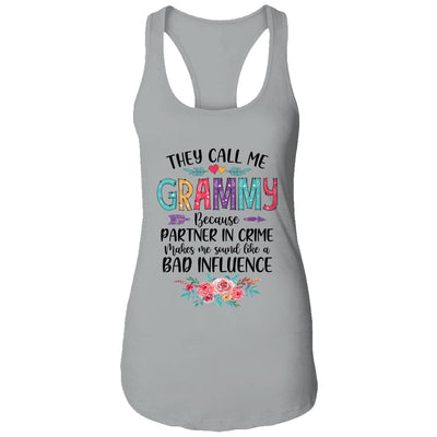 They Call Me Grammy Because Partner In Crime Mothers Day T-Shirt & Tank Top | Teecentury.com