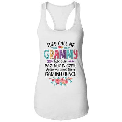 They Call Me Grammy Because Partner In Crime Mothers Day T-Shirt & Tank Top | Teecentury.com
