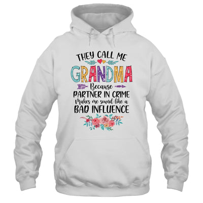 They Call Me Grandma Because Partner In Crime Mothers Day T-Shirt & Tank Top | Teecentury.com