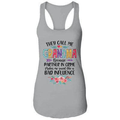 They Call Me Grandma Because Partner In Crime Mothers Day T-Shirt & Tank Top | Teecentury.com