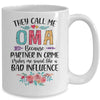 They Call Me Oma Because Partner In Crime Mothers Day Mug Coffee Mug | Teecentury.com