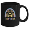 Third Grade Rainbow Leopard Girls Teacher Team 3rd Grade Mug Coffee Mug | Teecentury.com