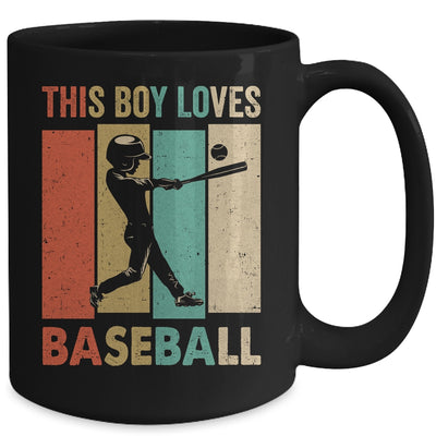 This Boy Loves Baseball Boys Soccer Player Vintage Mug | teecentury