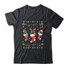 This Christmas Pajama Black Cat In Socks T-Shirt & Sweatshirt | Teecentury.com