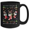 This Christmas Pajama Black Cat In Socks Mug Coffee Mug | Teecentury.com