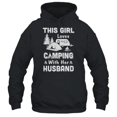 This Girl Loves Camping With Her Husband Camping T-Shirt & Hoodie | Teecentury.com