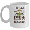 This Girl Loves Camping With Her Husband Funny Camping Mug Coffee Mug | Teecentury.com