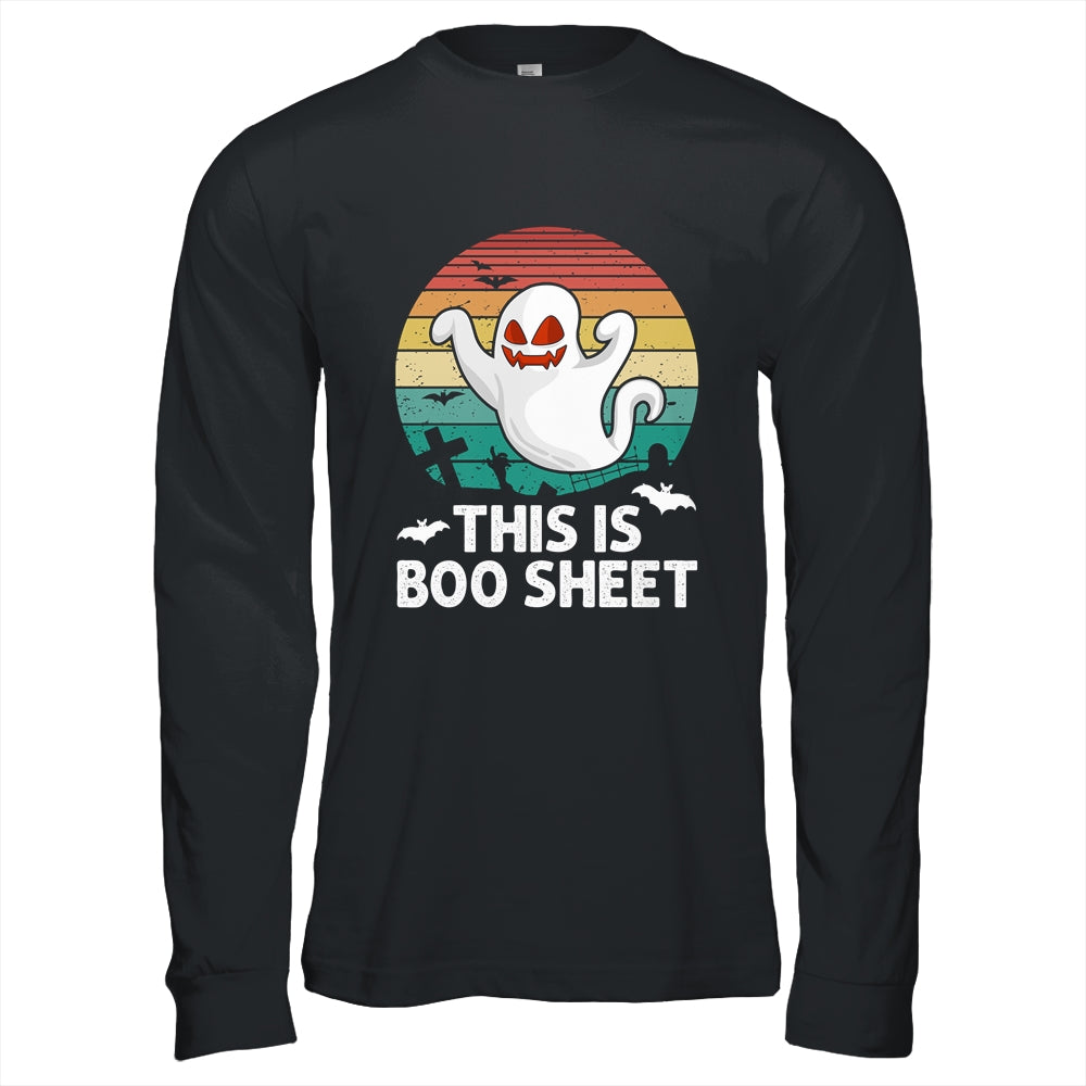 This Is Boo Sheet Ghost Halloween Costume Men Women Retro Shirt & Hoodie | teecentury