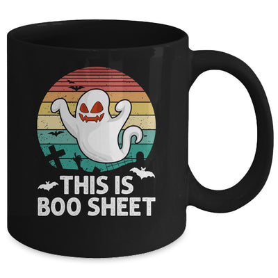 This Is Boo Sheet Ghost Halloween Costume Men Women Retro Mug | teecentury