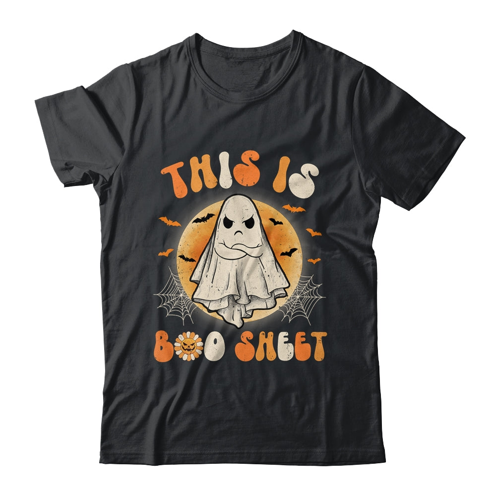 This Is Boo Sheet Ghost Retro Halloween Costume Funny Shirt & Hoodie | teecentury