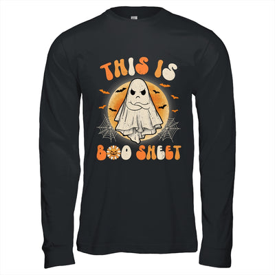 This Is Boo Sheet Ghost Retro Halloween Costume Funny Shirt & Hoodie | teecentury