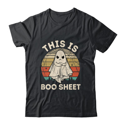This Is Boo Sheet Ghost Retro Halloween Costume Women Men Shirt & Hoodie | teecentury