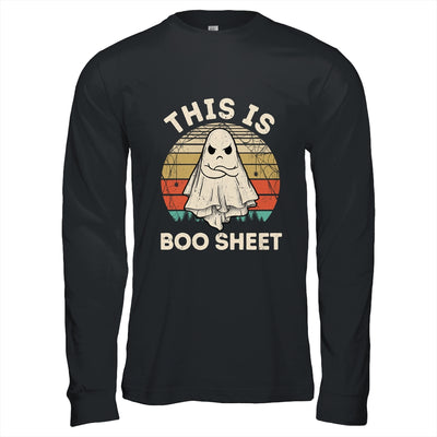 This Is Boo Sheet Ghost Retro Halloween Costume Women Men Shirt & Hoodie | teecentury