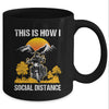 This Is How I Social Distance Biker Motorcycle Mug Coffee Mug | Teecentury.com