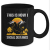 This Is How I Social Distance Rider Horse Mug Coffee Mug | Teecentury.com