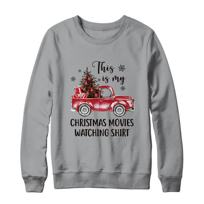 This Is My Christmas Movie Watching Vintage Truck T-Shirt & Sweatshirt | Teecentury.com