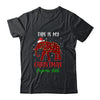 This Is My Christmas Pajama Shirt Elephant Red Plaid T-Shirt & Sweatshirt | Teecentury.com