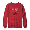 This Is My Christmas Pajama Shirt Flamingo Red Plaid T-Shirt & Sweatshirt | Teecentury.com