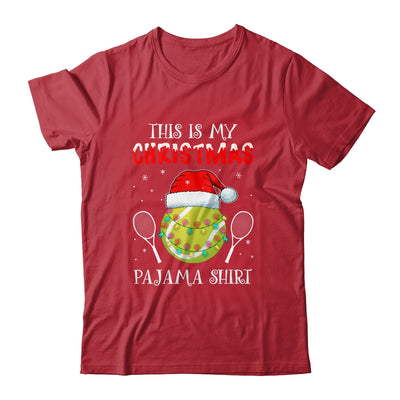 This Is My Christmas Pajama Shirt Gift For Tennis Lover T-Shirt & Sweatshirt | Teecentury.com