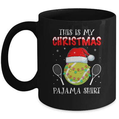 This Is My Christmas Pajama Shirt Gift For Tennis Lover Mug Coffee Mug | Teecentury.com