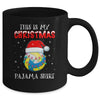 This Is My Christmas Pajama Shirt Gift For Volleyball Lover Mug Coffee Mug | Teecentury.com