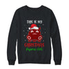 This Is My Christmas Pajama Shirt Hippopotamus Red Plaid T-Shirt & Sweatshirt | Teecentury.com