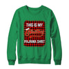 This Is My Christmas Pajama Shirt Red Plaid Funny Holidays T-Shirt & Sweatshirt | Teecentury.com