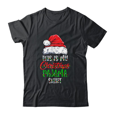 This Is My Christmas Pajama Shirt Xmas Lights Funny Holiday T-Shirt & Sweatshirt | Teecentury.com